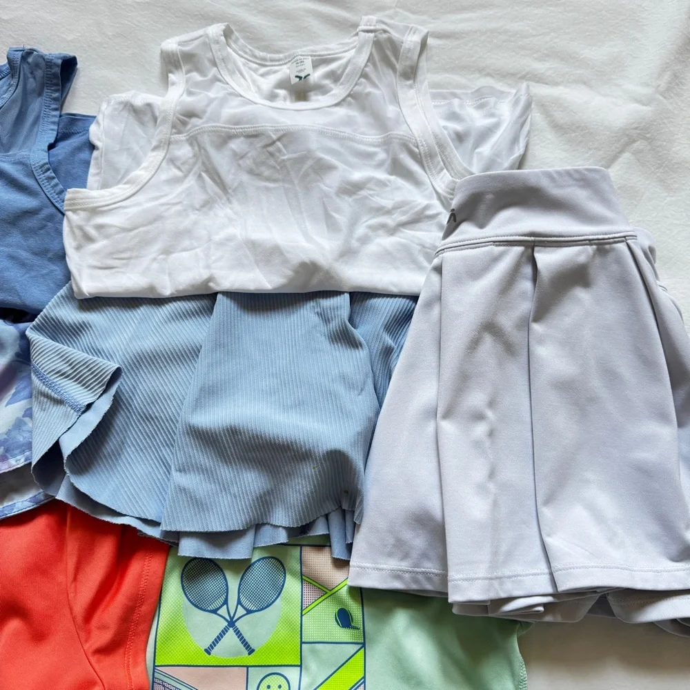 Girls Summer Bundle of Clothes M 7/8 - Picture 4 of 5